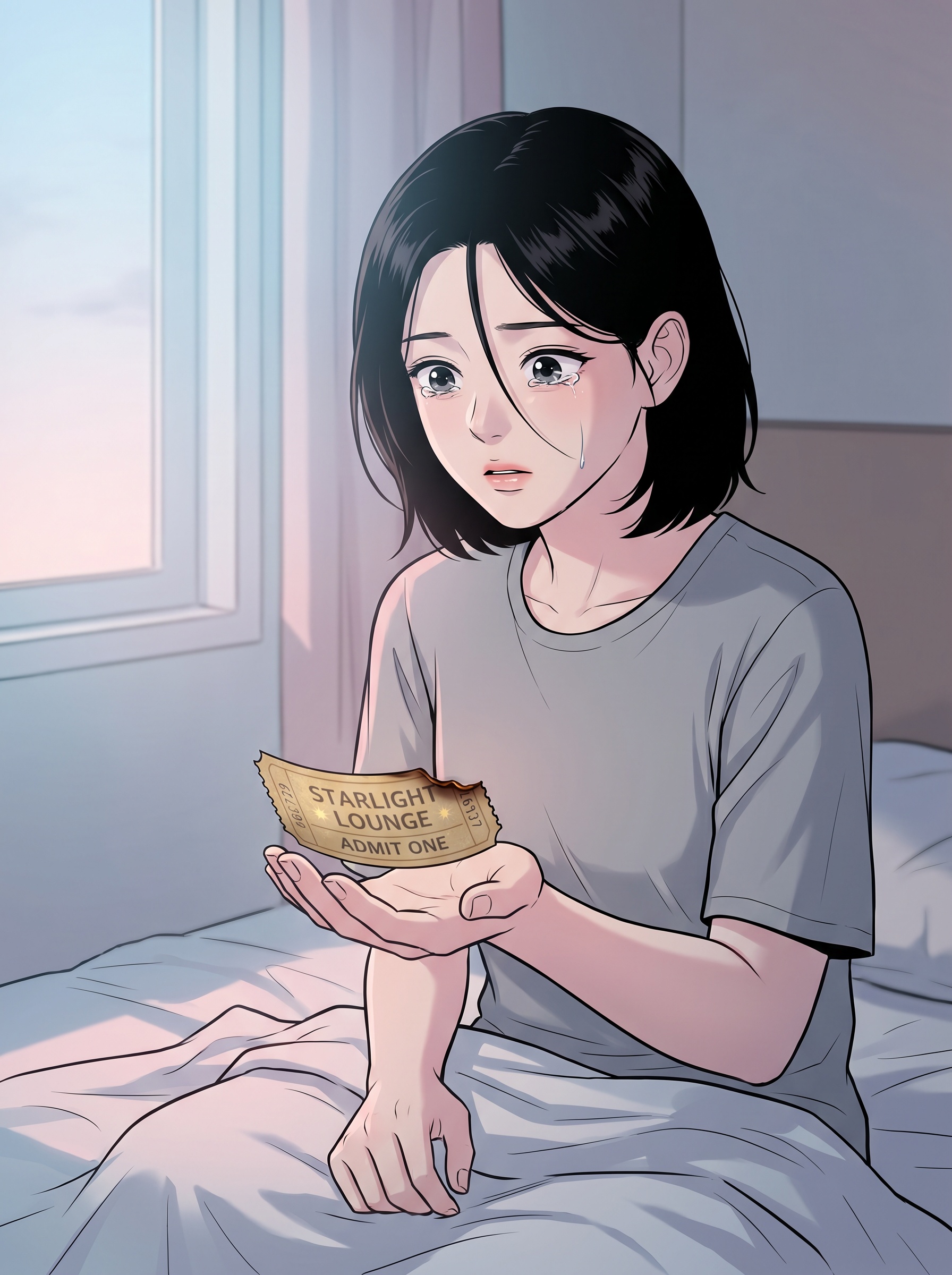 清晨醒来,手心一张烧焦的入场券